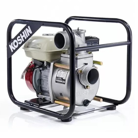 Бензиновая мотопомпа для среднезагрязненной воды Koshin STH-80X